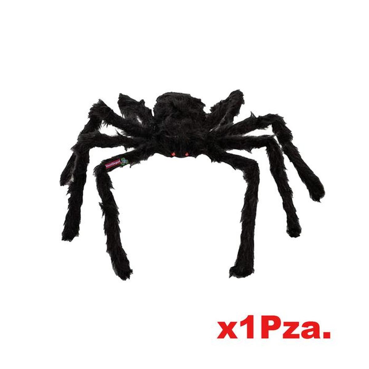Foto 2 | Venta de Arañas Peludas para Decoración SmileFun MXSRP-006 color Negro 1 PZA 75 CM de Alambre y Tela de Poliéster