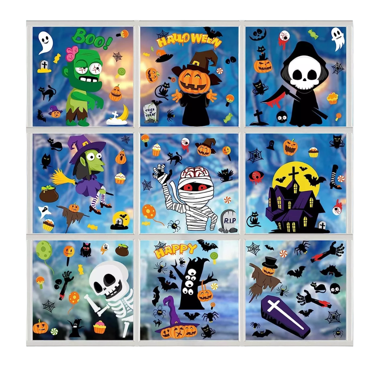 Vinil Decorativo Belug de Halloweeen