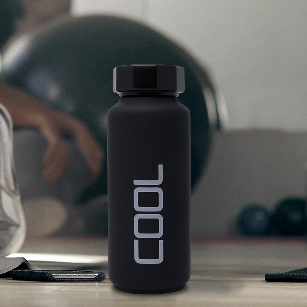 Foto 6 pulgar | Botella Deportiva Ideën Cool Negro 500 ML