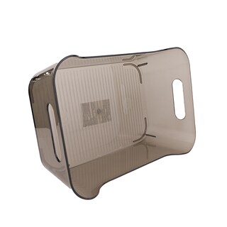 Foto 2 | Contenedor Organizador De Despensa Acrílico color Gris con Asa – 19.7x14x8 Cm