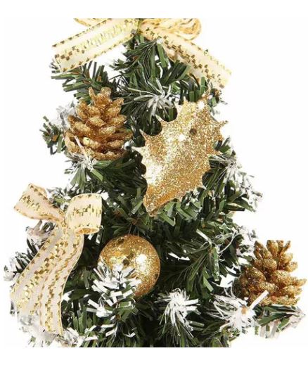 Foto 3 pulgar | Mini  Arbol De Navidad Para Mesa O Escritorio