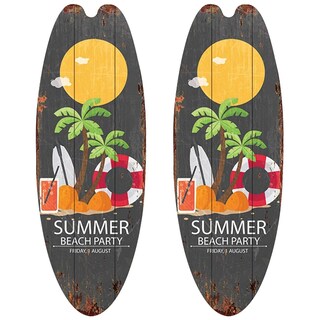 Foto 1 | Surf Tablas Colgantes De Paredyohodepot Mxfkc-002 2 Piezas Marrón