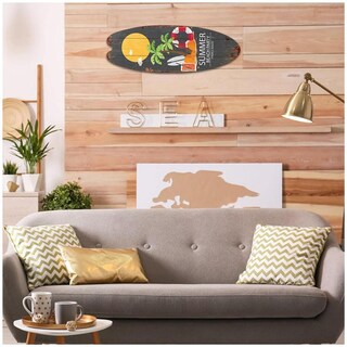 Foto 3 | Surf Tablas Colgantes De Paredyohodepot Mxfkc-002 2 Piezas Marrón