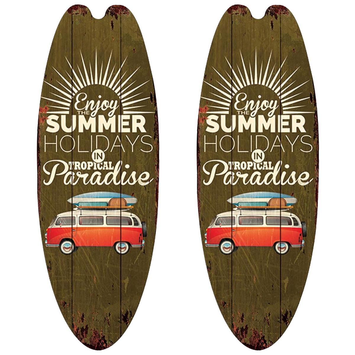 Surf Playa Decoracionesyohodepot Mxsuw-002 2 Piezas Marrón