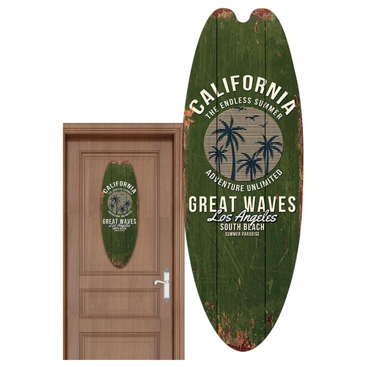 Foto 4 pulgar | Tablas De Surf Decorativasyohodepot Mxurt-001 1 Pieza Marrón