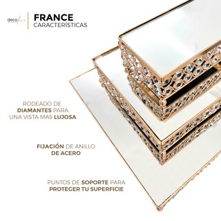 Foto 4 | Set 3pz/bases Para Pasteles/diferente Medida/modelo France