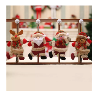 Foto 4 | Adornos para Árboles de Navidad Belug Multicolor 4 Piezas