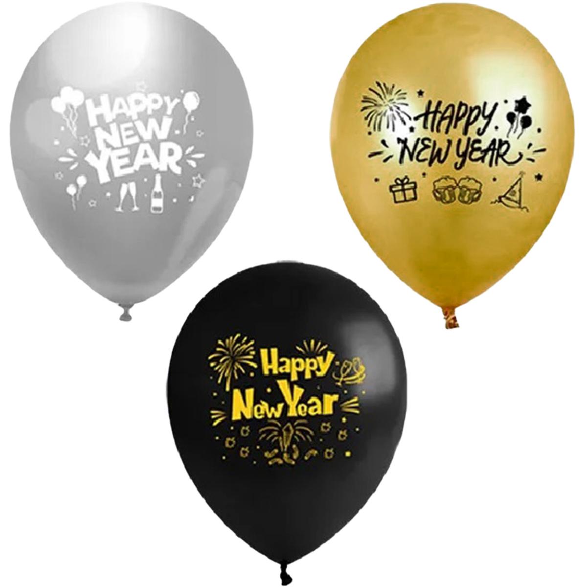 Foto 2 pulgar | Globos Año Nuevo Smilefun Mxnyv-001 1 Kit Multicolor