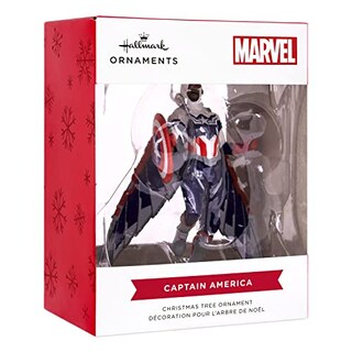 Foto 3 | Venta Internacional - Adorno Navideño Hallmark Marvel Avengers Captain America Sam