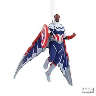 Foto 6 | Venta Internacional - Adorno Navideño Hallmark Marvel Avengers Captain America Sam