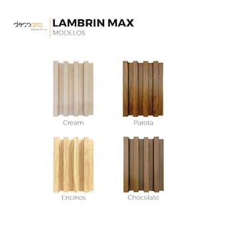 Foto 2 | Lambrin Max Chocolate Tipo Madera Para Muro 6pz 280x16.8cm