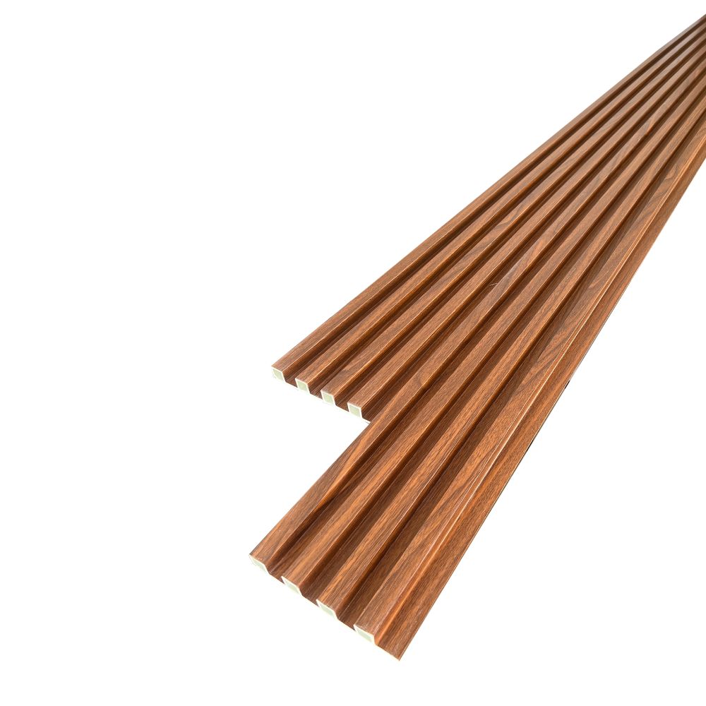 Foto 2 pulgar | Lambrin Max Parota Tipo Madera Para Muro 6pz 280x16.8cm