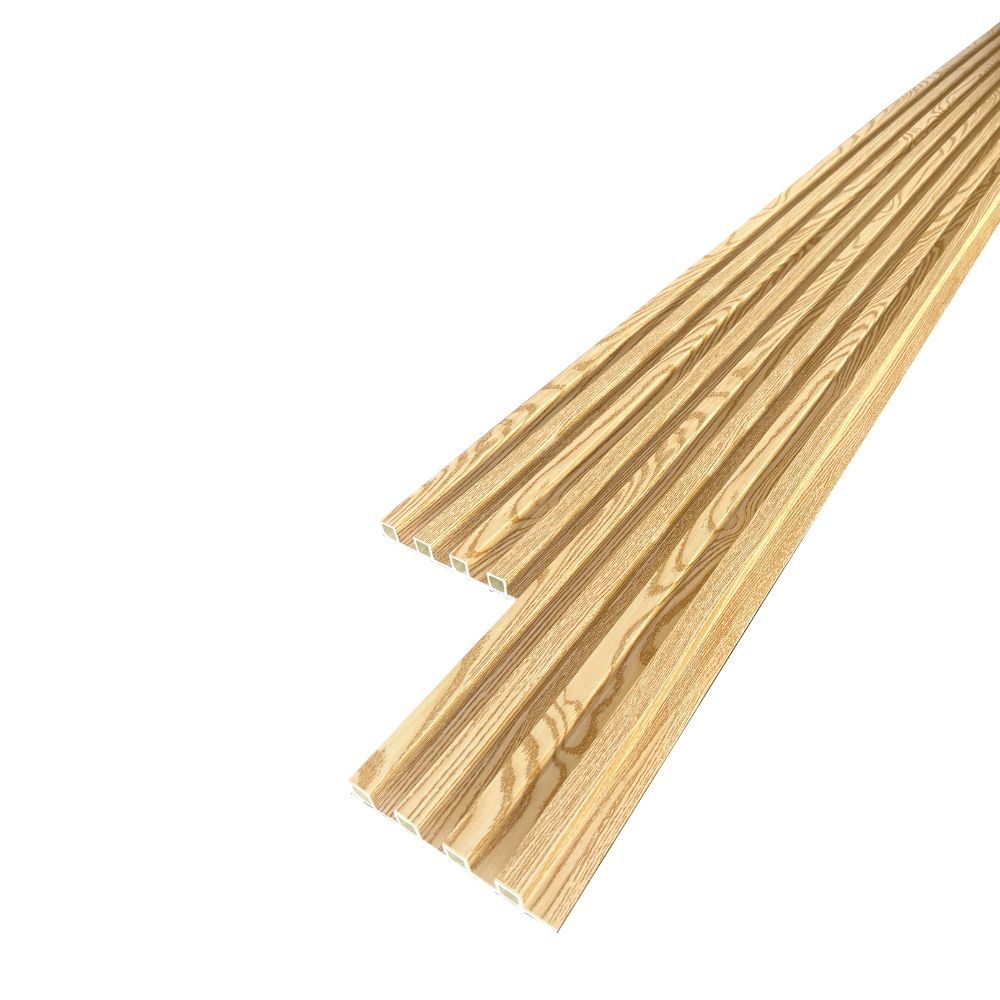 Foto 2 pulgar | Lambrin Max Encinos Tipo Madera Para Muro 6pz 280x16.8cm