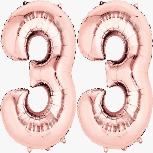 Globos de Gas Wünd Rosas del Nro. 33