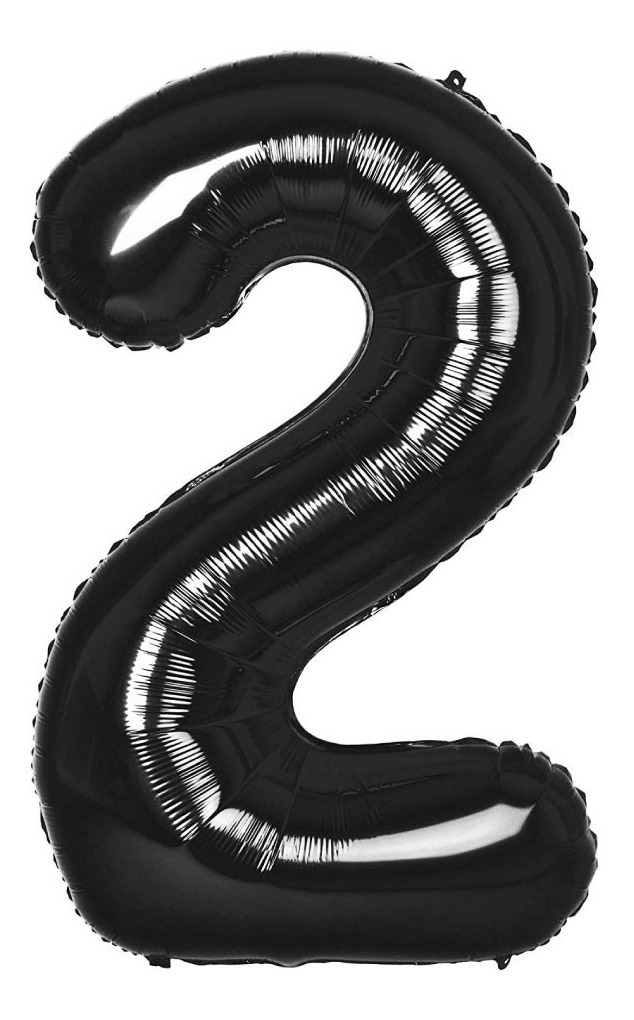 Globo de Gas Wünd Negro del Nro. 2