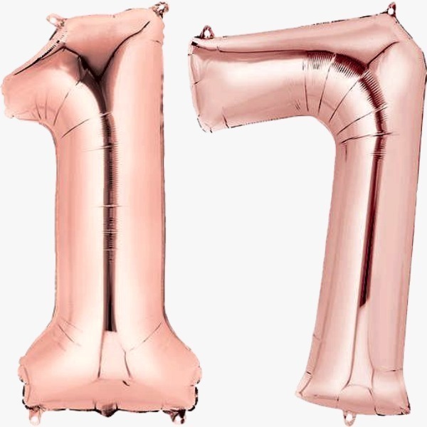 Globo de Gas Wünd Rosa del Nro. 17