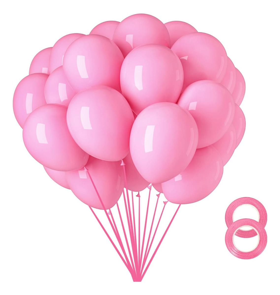 Globos para Decoración 12 " 100 Piezas Rosa