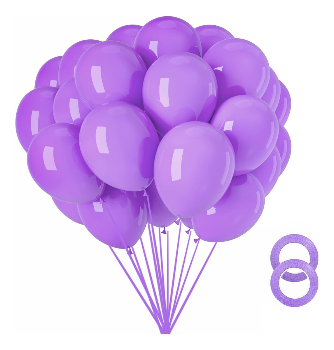 Globos para Decoración 12 " 100 Piezas Púrpura