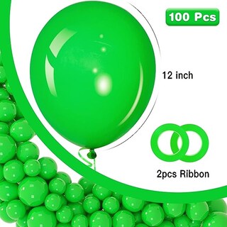 Foto 2 | Globos para Decoración 12 " 100 Piezas Verde