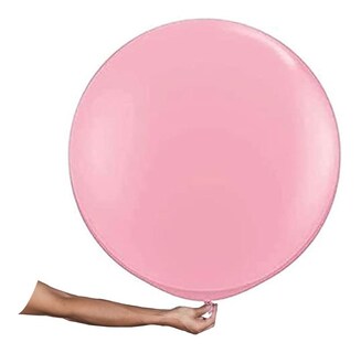 Foto 2 | Globo Latex Gigante Esfera 36 Pulgadas Jumbo 90cm Rosa Claro
