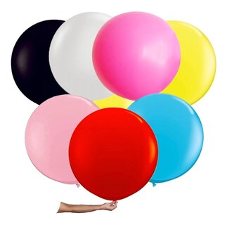 Foto 3 | Globo Latex Gigante Esfera 36 Pulgadas Jumbo 90cm Rosa Claro