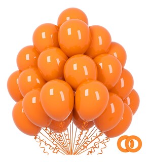 Foto 1 | Globos de Látex Wünd Naranja 100 Piezas