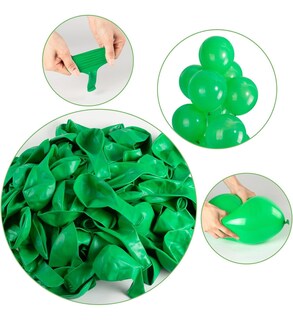 Foto 2 | Globos de Látex Wünd Verde 100 Piezas