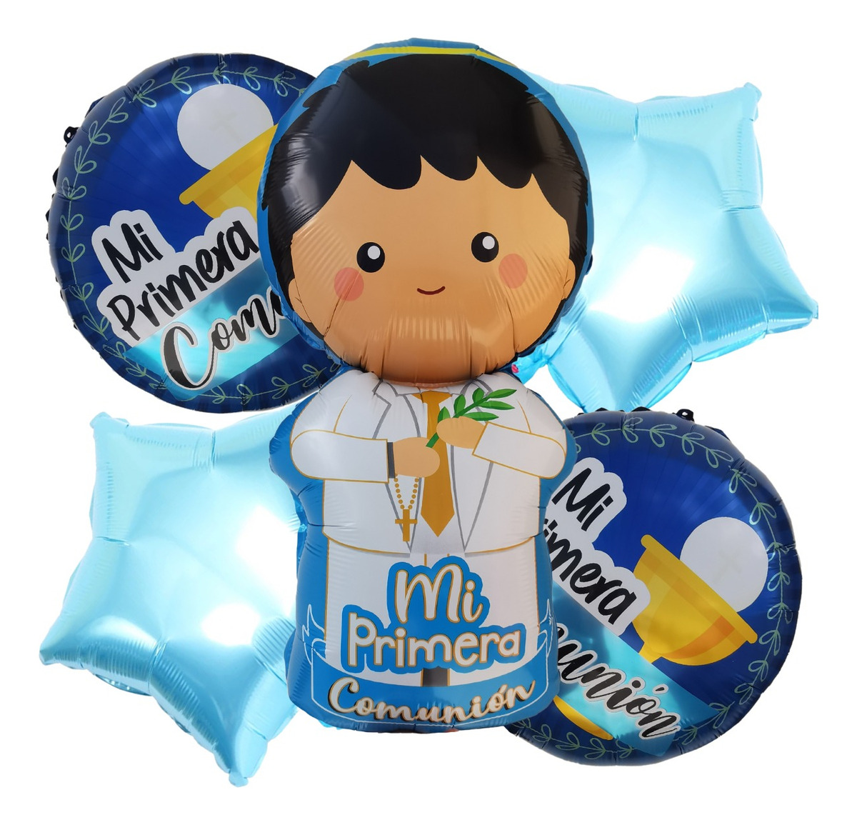 Globos Primera Comunión Wünd 5 Piezas