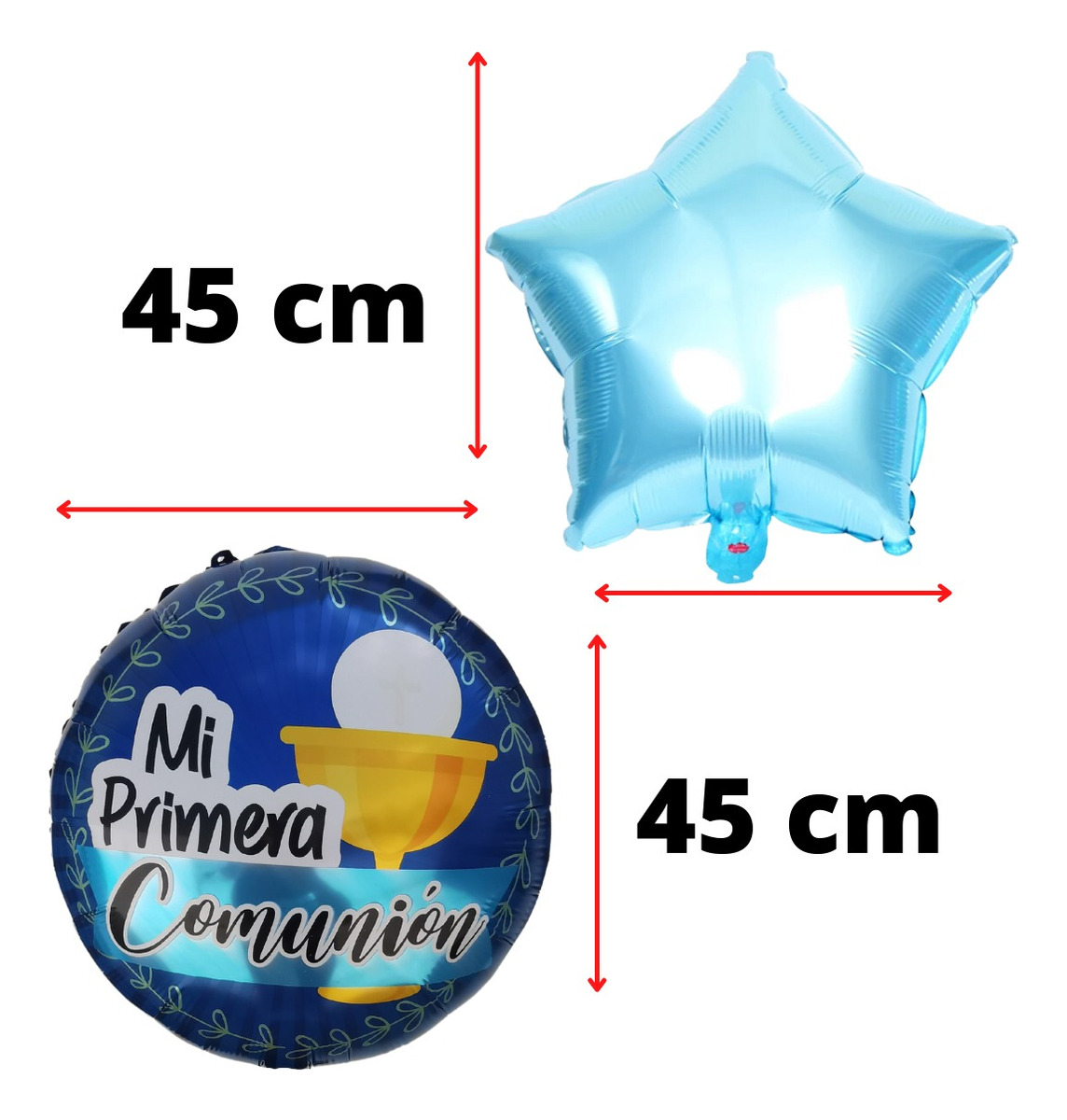 Foto 3 | Globos Primera Comunión Wünd 5 Piezas