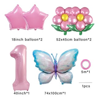 Foto 2 | Kit de Globos para Decoración Rosas