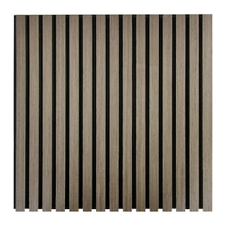 Foto 1 | Lambrín Acústico Nogal Expreso para Muro Tipo Madera 60 x 60 cm 4 piezas