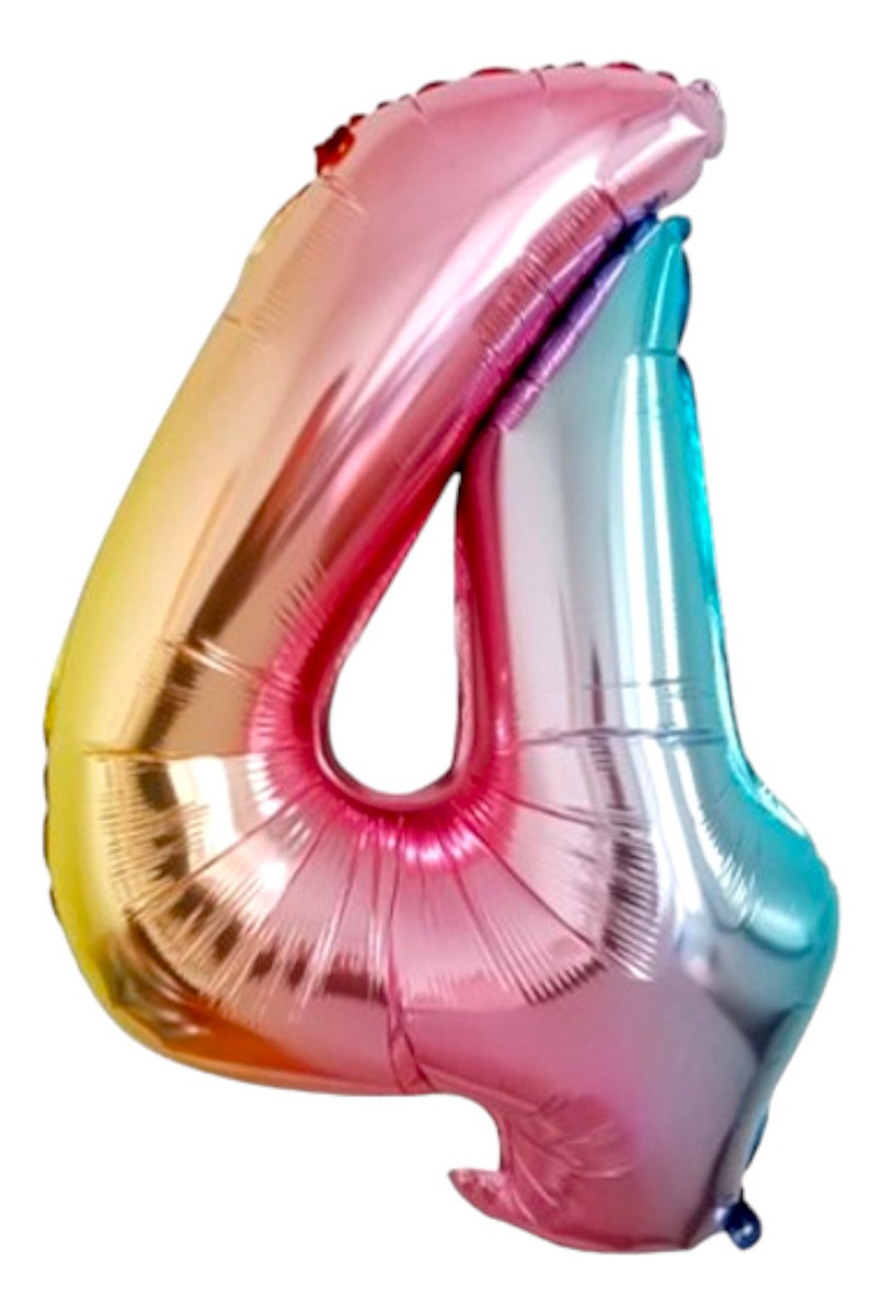 Globo Metálico Wünd Multicolor Nro. 4