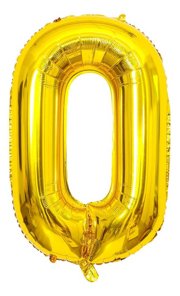 Globo Metálico Wünd Dorado Nro. 0
