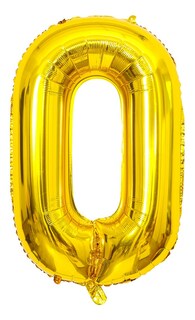 Foto 1 | Globo Metálico Wünd Dorado Nro. 0