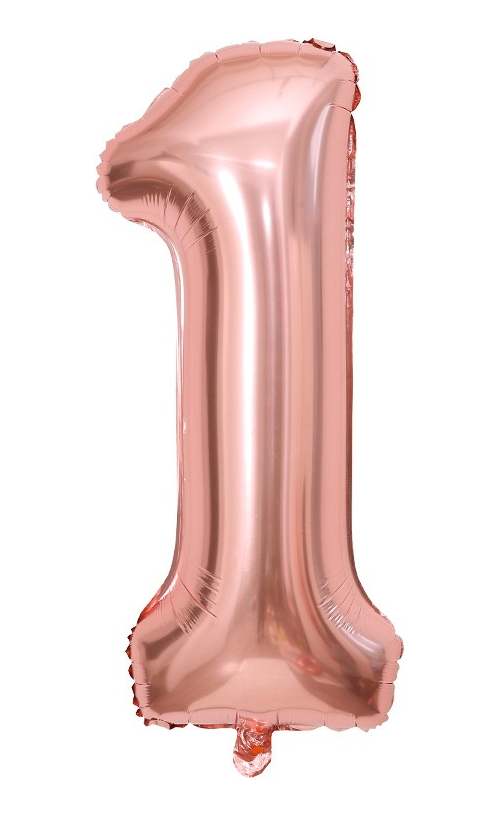 Foto 2 pulgar | Globo Metálico Wünd Rosa Nro. 1