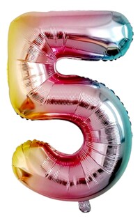 Foto 1 | Globo Metálico Wünd Multicolor Nro. 5