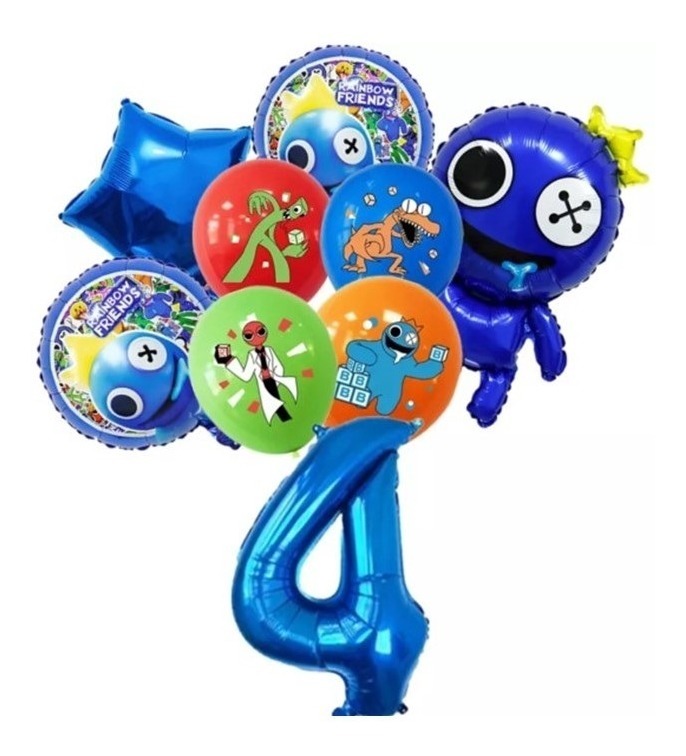 Kit de Globos Rainbow Friends para Fiestas #4