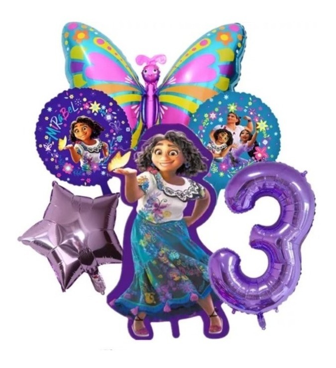 Kit Globos Mirabel Madrigal Encanto 3