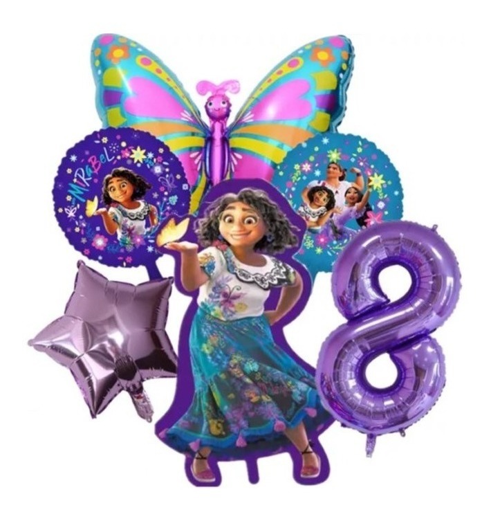 Kit Globos Mirabel Madrigal Encanto 8
