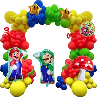 Foto 1 | Decoración de Globos Wünd Mario Bros