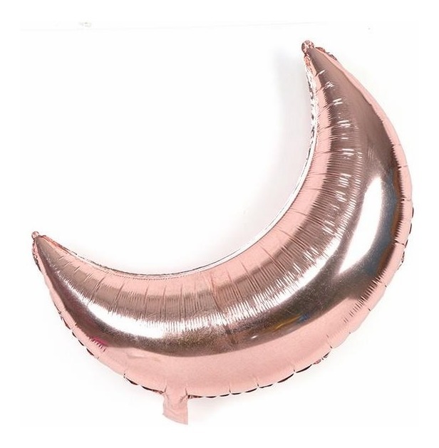 Globo Metálico Wünd Oro Rosa de Luna