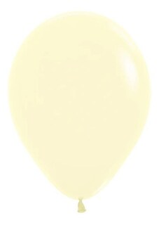 Foto 1 | Globo de Látex Wünd Amarillo 50 Piezas