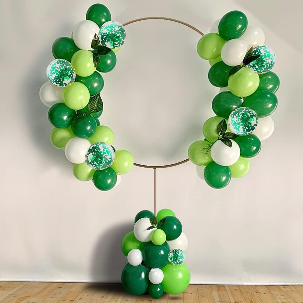 Foto 3 pulgar | 64 Kits De Globos Decoraciones Para Fiestas Y Bodas Verde
