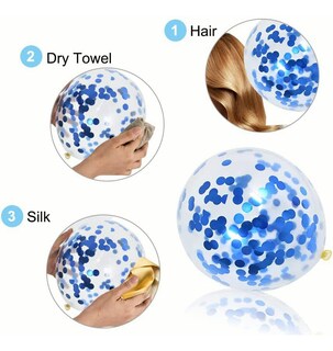 Foto 3 | 64 Kits De Globos Decoraciones Para Fiestas Y Bodas Azul