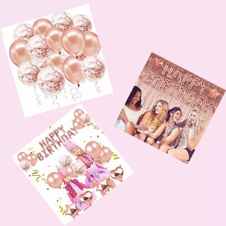 Foto 2 | 64 Kits De Globos Decoraciones Para Fiestas Y Bodas Oro Rosa