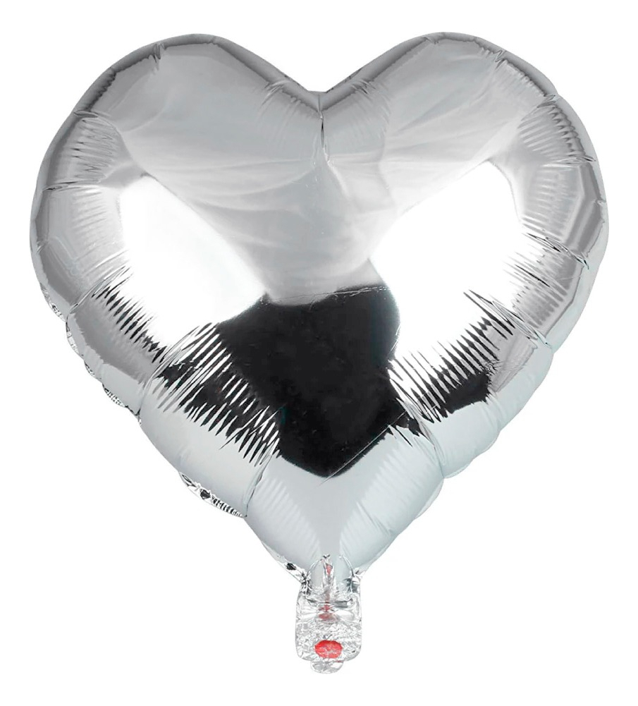 Foto 2 pulgar | 3 Globos de Corazón Gigante Wünd 24 60cm