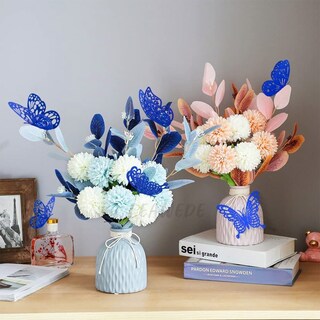 Foto 3 | Mariposas Decorativas Wünd 3D Pared Color Azul 72 Piezas
