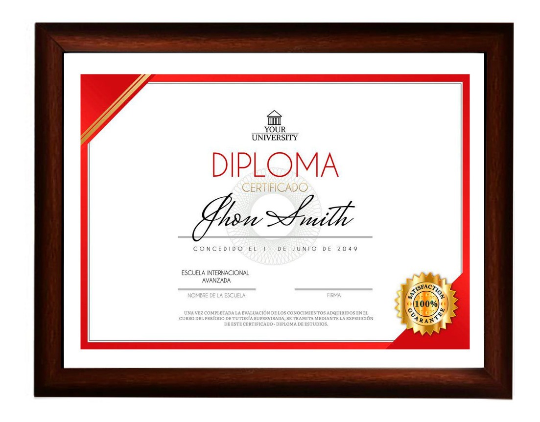 10 Marcos Tamaño Carta, Diploma, Reconocimiento Con Vidrio Nogal