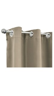 Foto 1 | Cortina Blackout En 2 Paneles 280x220cm Premium Quality Beige