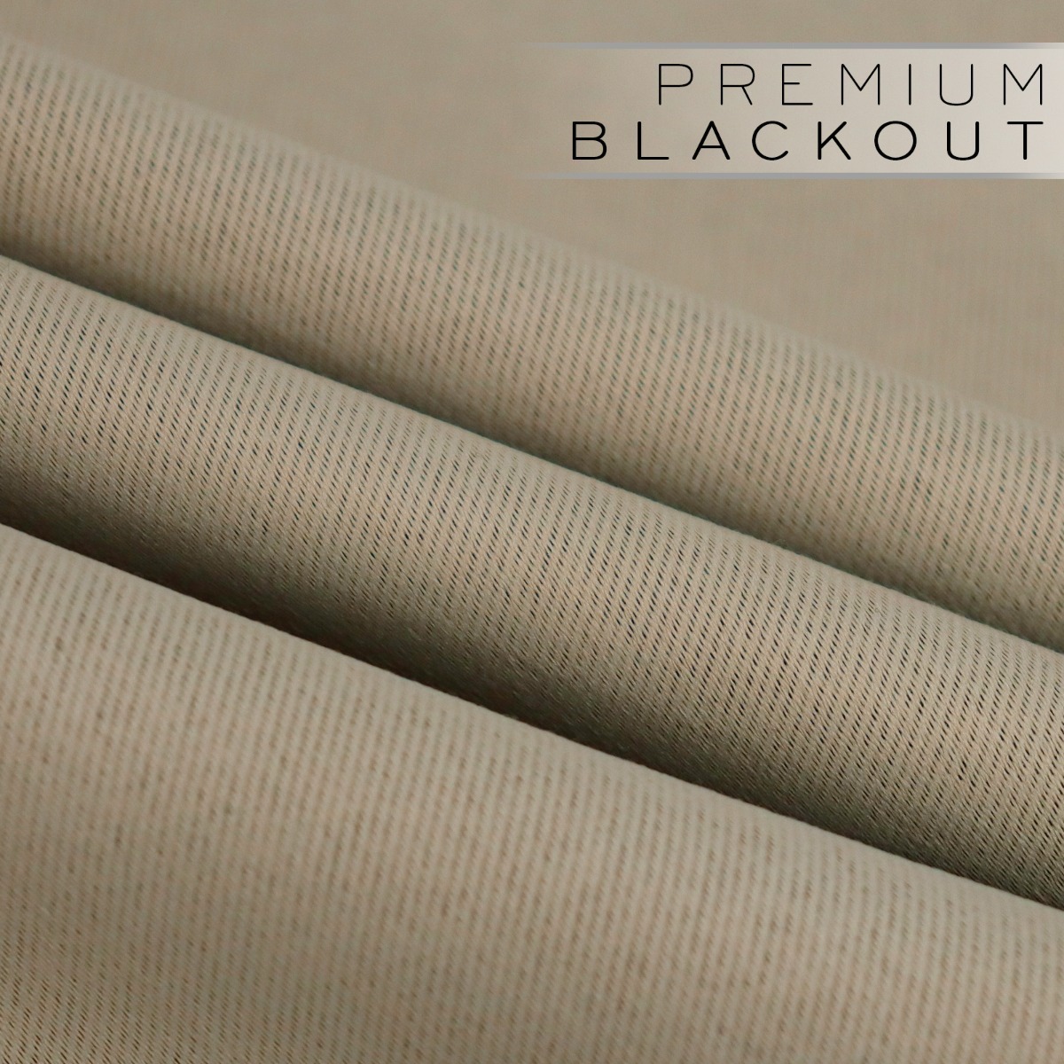Foto 4 pulgar | Cortina Blackout En 2 Paneles 280x220cm Premium Quality Beige